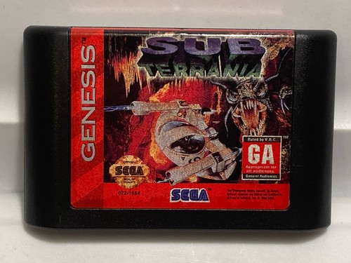 Sub terrania sega genesis - terrania,