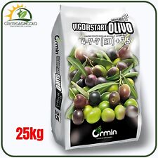 CONCIME SPECIFICO ORMIN PER OLIVO VIGORSTART NPK 14-7-7 CON MICROELEMENTI 25KG