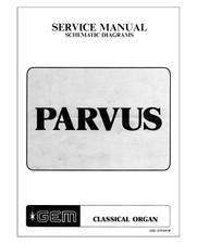 GEM PARVUS Service Manual