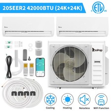 42000 BTU Dual Zone Mini Split