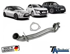 Downpipe Tubo Uso Sportivo Benzina 1.6 THP dal 2007-2013 Peugeot 207 208 308 RCZ