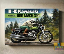 Poster in metallo per moto