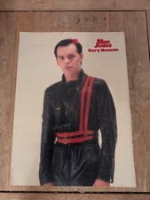 GARY NUMAN FULL PAGE FROM UK magazine poster. 31cm x 22cm APPROX 