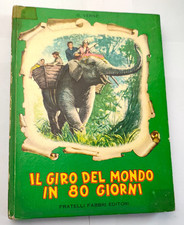 Il giro del mondo in 80 giorni - Giulio Verne - Fabbri Editori 1957