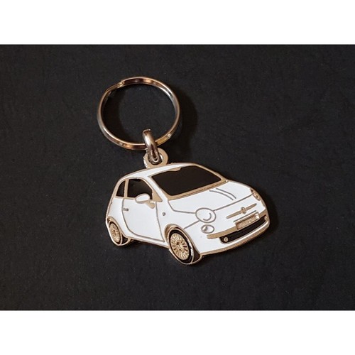 Portachiavi profilo fiat 500 - profilo,