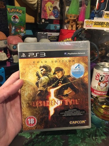 Gioco ps3 resident evil - 5, gold