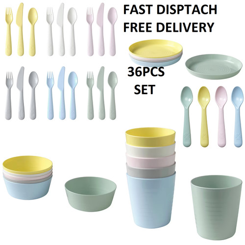 Set posate piatti ciotole