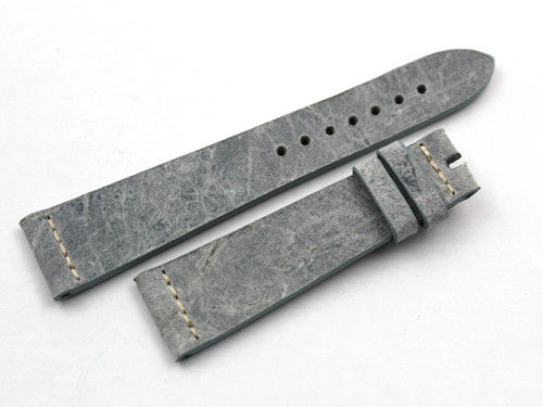 Cinturino pelle mohawk grigio - cinturino,