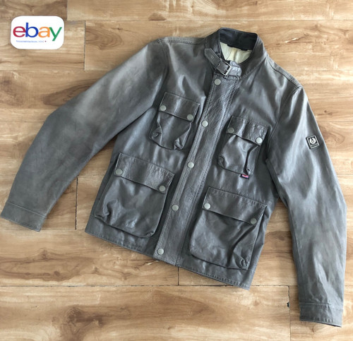 Giacca pelle belstaff - belstaff, brad