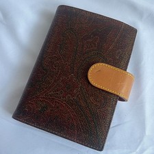 ETRO Authentic leather planner