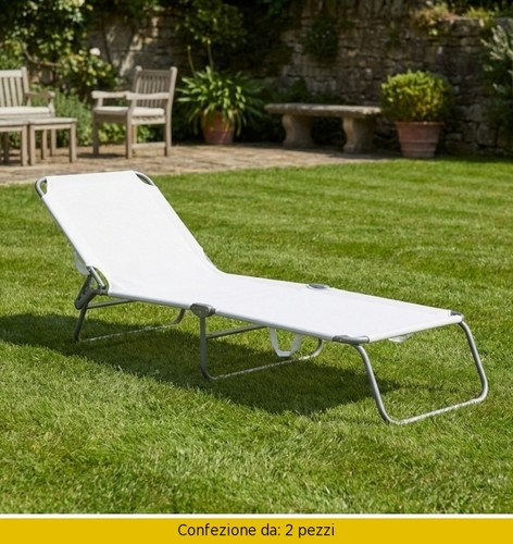 Lettino prendisole giardino - prendisole,