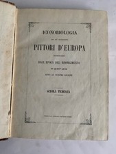 PITTORI D'EUROPA SCUOLA TEDESCA ICONOBIOLOGIA Bologna Sassi nelle Spaderie 1852