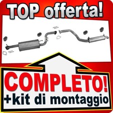 Scarico Completo per MITSUBISHI PAJERO III 3.2 D DI-D LWB 160PS Marmitta