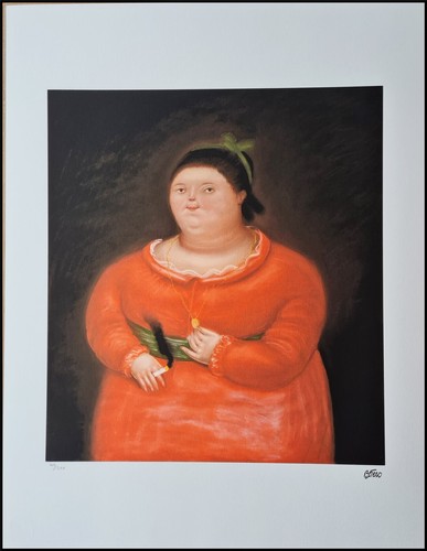 Fernando botero donna con - fernando,