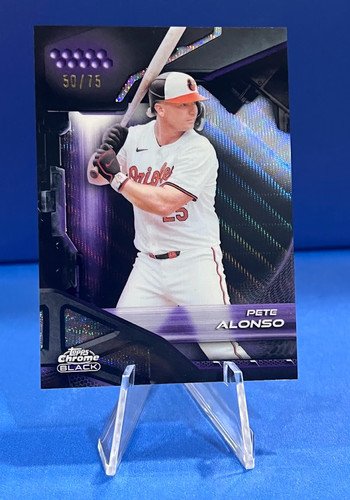 2026 topps chrome - black, pete