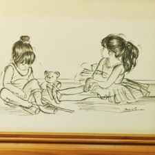 Stampa a matita incorniciata