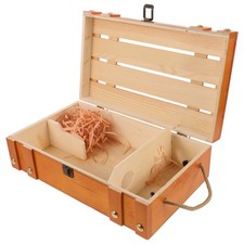  Scatola Portaoggetti in Legno Contenitori Bevande per Imballaggio Astuccio Decorativo