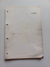 Honda VF 400 F scheda informazioni tecniche manuale officina italiano originale