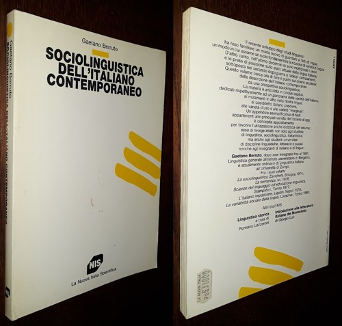 Sociolinguistica dell italiano - sociolinguistica, dell'italiano