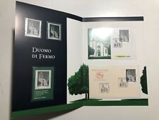 2012 Poste Italiane Filatelia Folder Duomo di Fermo Lamina Argento CU 310 Italy