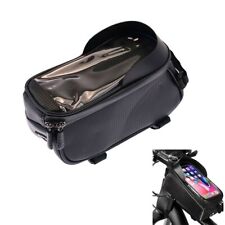 BORSA IMPERMEABILE PORTA OGGETTI SMARTPHONE CELLULARE 6.5 TELAIO BICI BICICLETTA