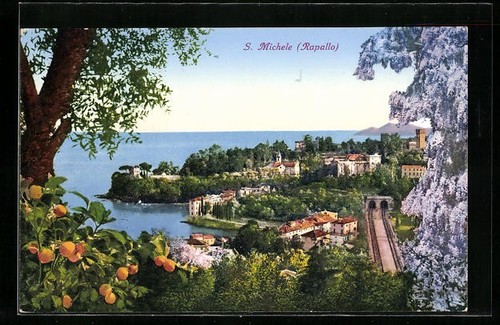 Cartolina rapallo san michele - rapallo,,
