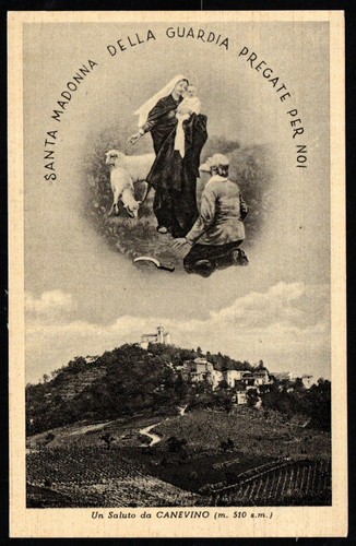 Cartolina canevino santa - cartolina,