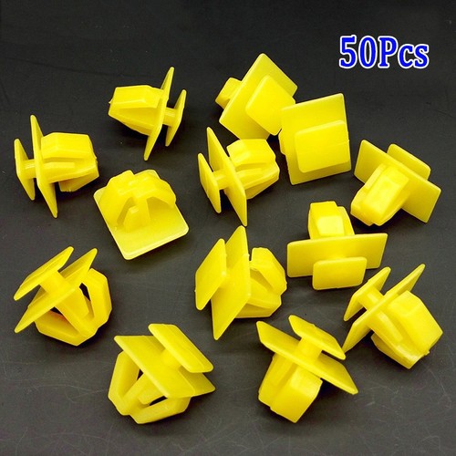 Plastica viti clip giallo - plastica,