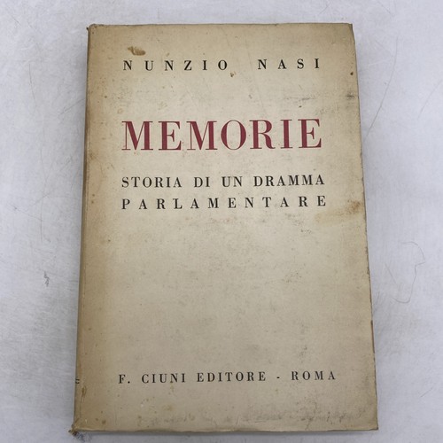 Nunzio nasi memorie storia - nasi,