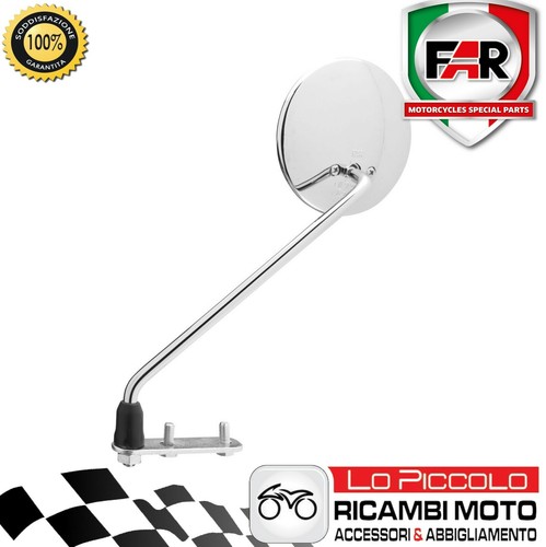 Specchietto sinistro cromato - specchietto,