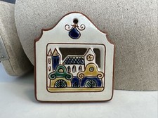 Miniatura dipinto a mano dipinto in terracotta