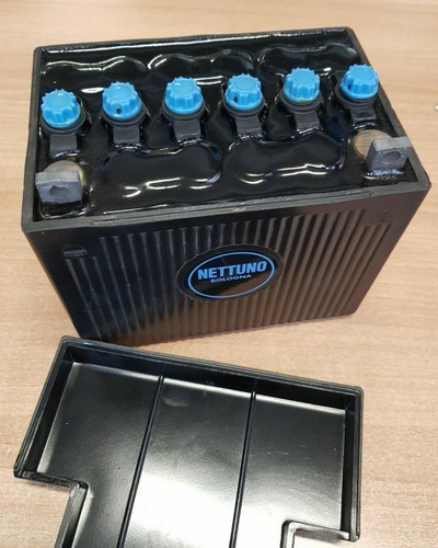 Batteria moto epoca ebanite - batteria,