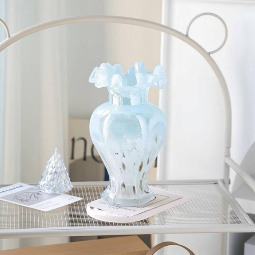 Vaso cristallo soffiato - in,