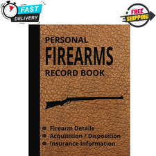 Personal Firearms Record Book