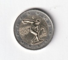GRECIA 2 EURO 2004 OLIMPIADI ATENE CIRCOLATA