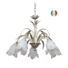Lampadario in Ferro Battuto