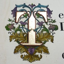 ANTIFONARIO capilettera