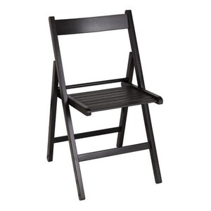 Sedia pieghevole liberty nero - pieghevole,