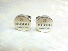 Gemelli rotondi Gucci sterling