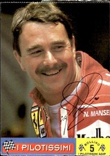figurina i Pilotissimi Agip 1994  #  5 NIGEL MANSELL