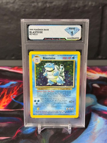 Blastoise 102 holo set base - blastoise,