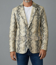 Blazer uomo pelle di serpente