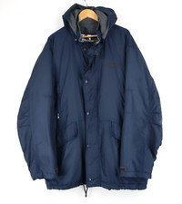 Timberland Vintage anni 90 parka giacca cappotto con cappuccio TG XL (T6126)