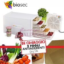 ESSICCATORE PER ALIMENTI PROFESSIONALE BIOSEC B5 -5 CESTELLI -TAURO ESSICCATORI®