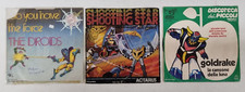 3x 45 giri Cartoni animati Goldrake Ufo Robot The Droids SP/1684 BR CNP 40081