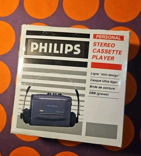 Stereo cassette player - stereo, philips