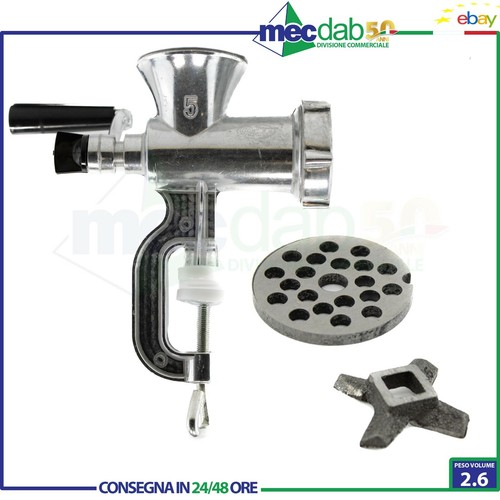Tritacarne manuale manovella - a,
