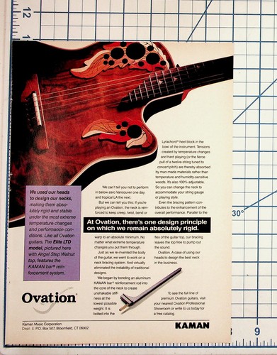 Ovation elite ltd - ovation, chitarra