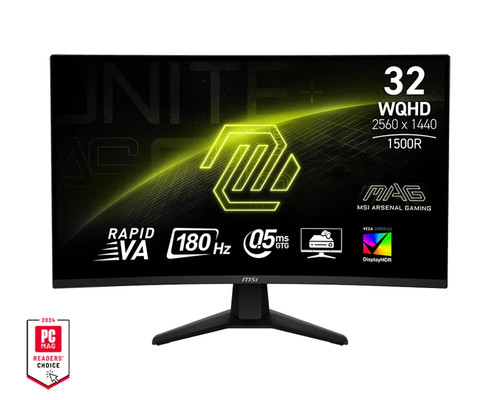 Monitor wqhd curvo - monitor, 32"