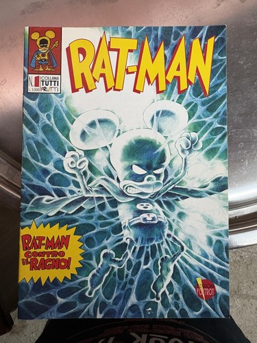 Ratman contro ragno - ratman, il